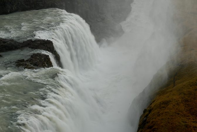 Gullfoss - schleier-verhüllt