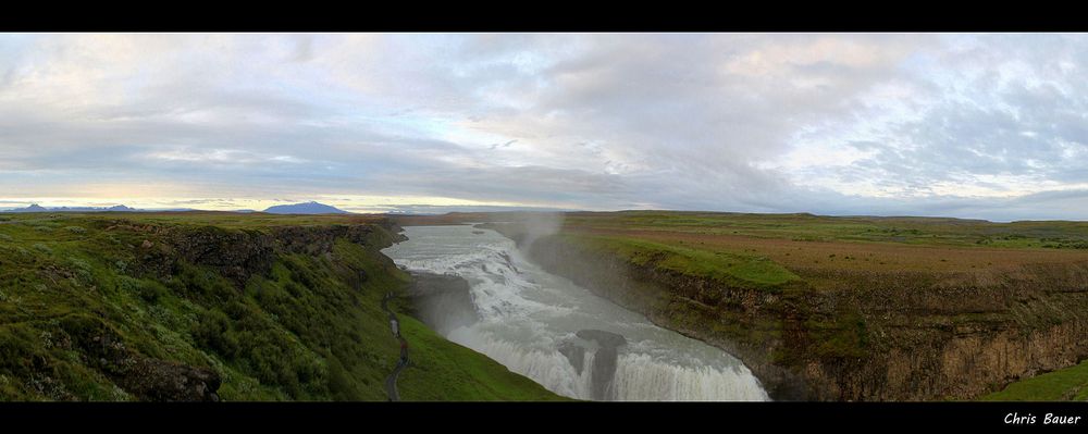 Gullfoss um ca. 23:00