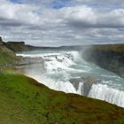 Gullfoss und Touristenstrom