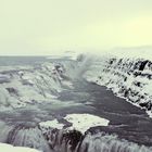 Gullfoss-Wasserfälle auf Island
