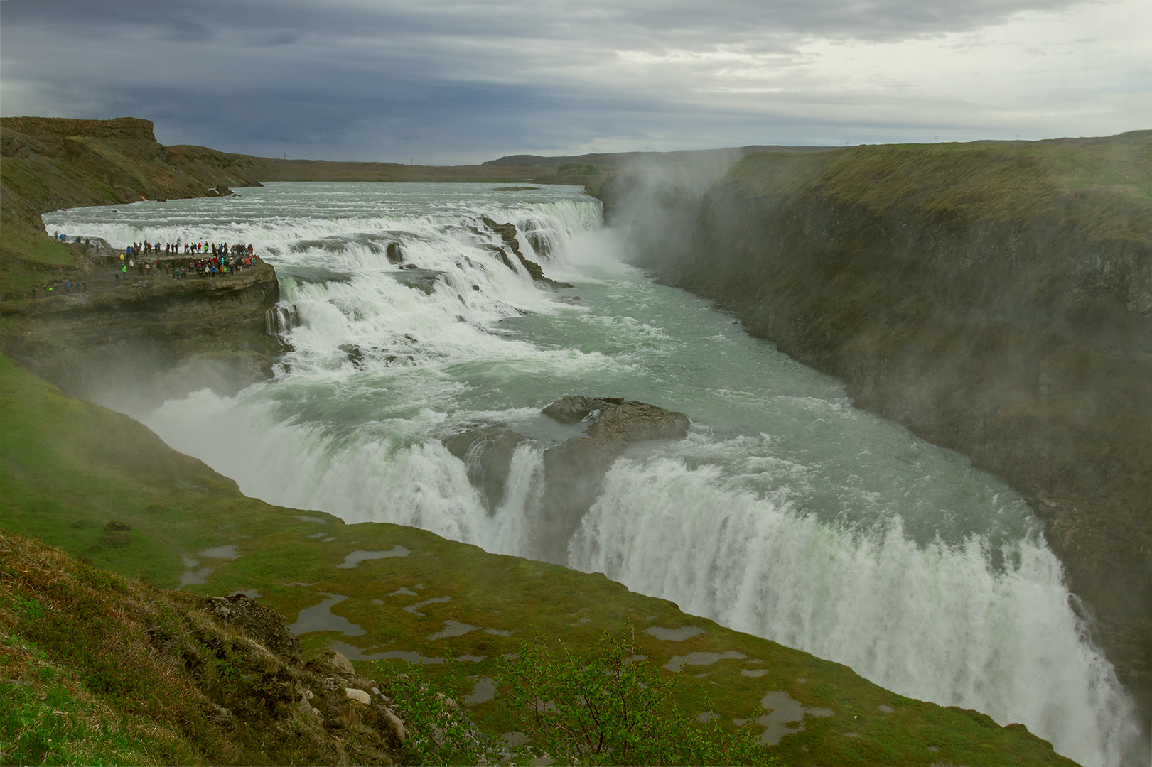 Gullfoss Wasserfall