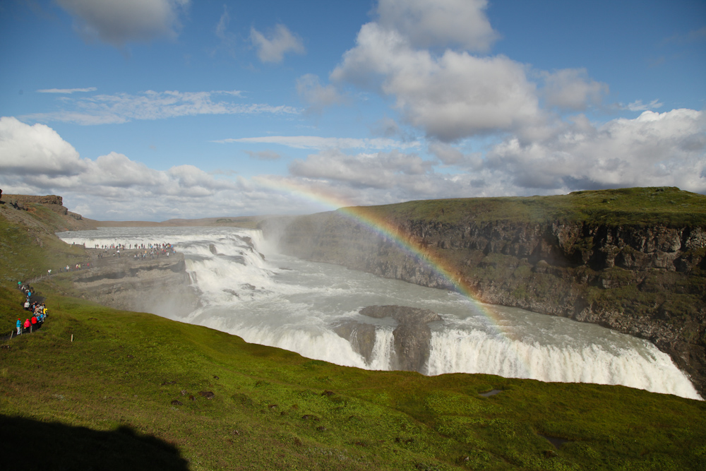 Gullfoss Wasserfall auf Island