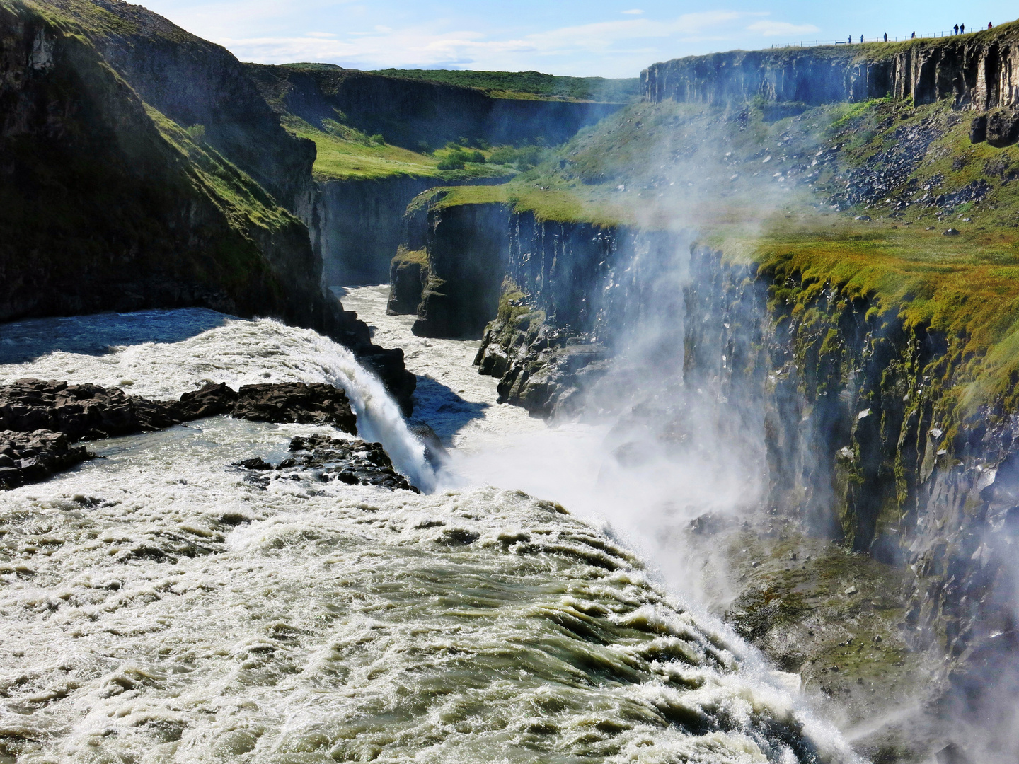 Gullfoss Wasserfall, Island - 2 -