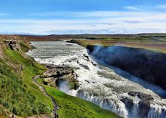 Gullfoss Wasserfall, Island