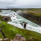 Gullfoss Wasserfall , Island