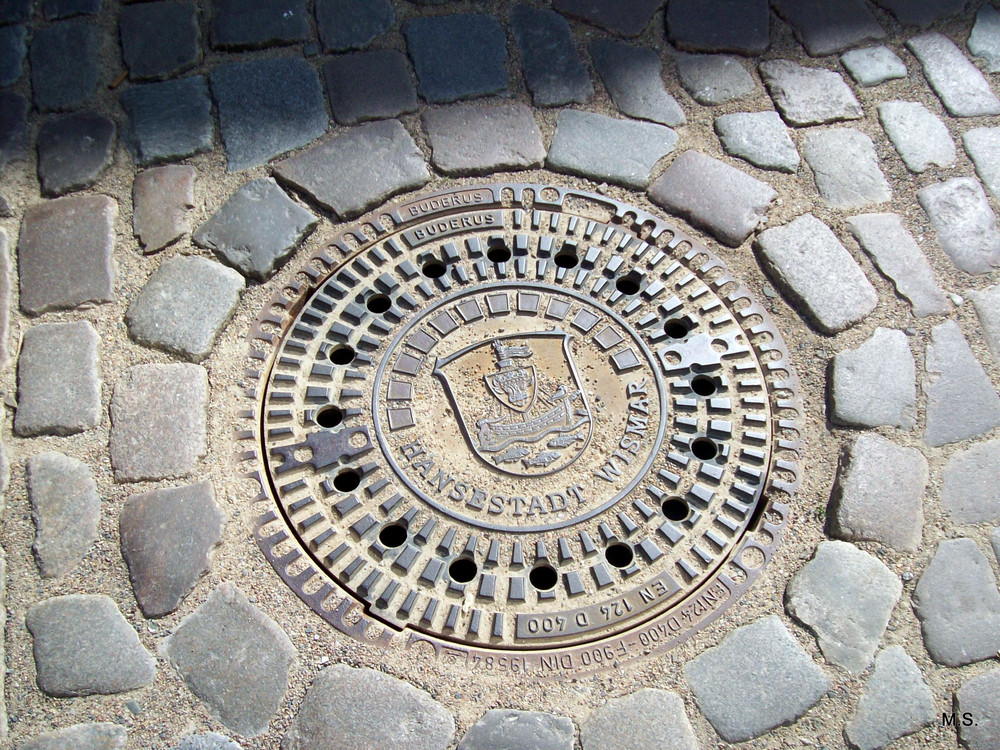 Gulli -deckel Wismar Foto & Bild | abstraktes, flächen