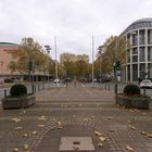 Gullydeckel in der Mitte der Heinrich-Heine-Allee