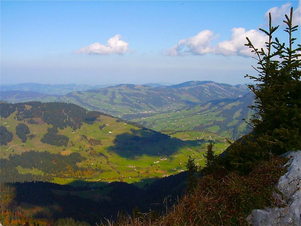 Gulmen mit Sicht auf das Unterland