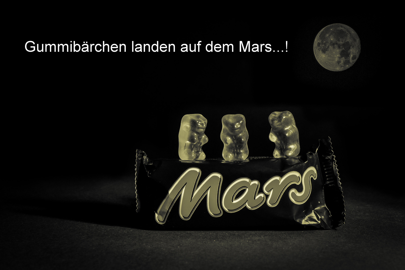 Gummibärchen landeten auf dem Mars