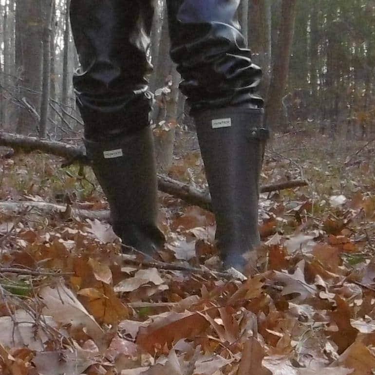 Gummistiefel im Herbst 