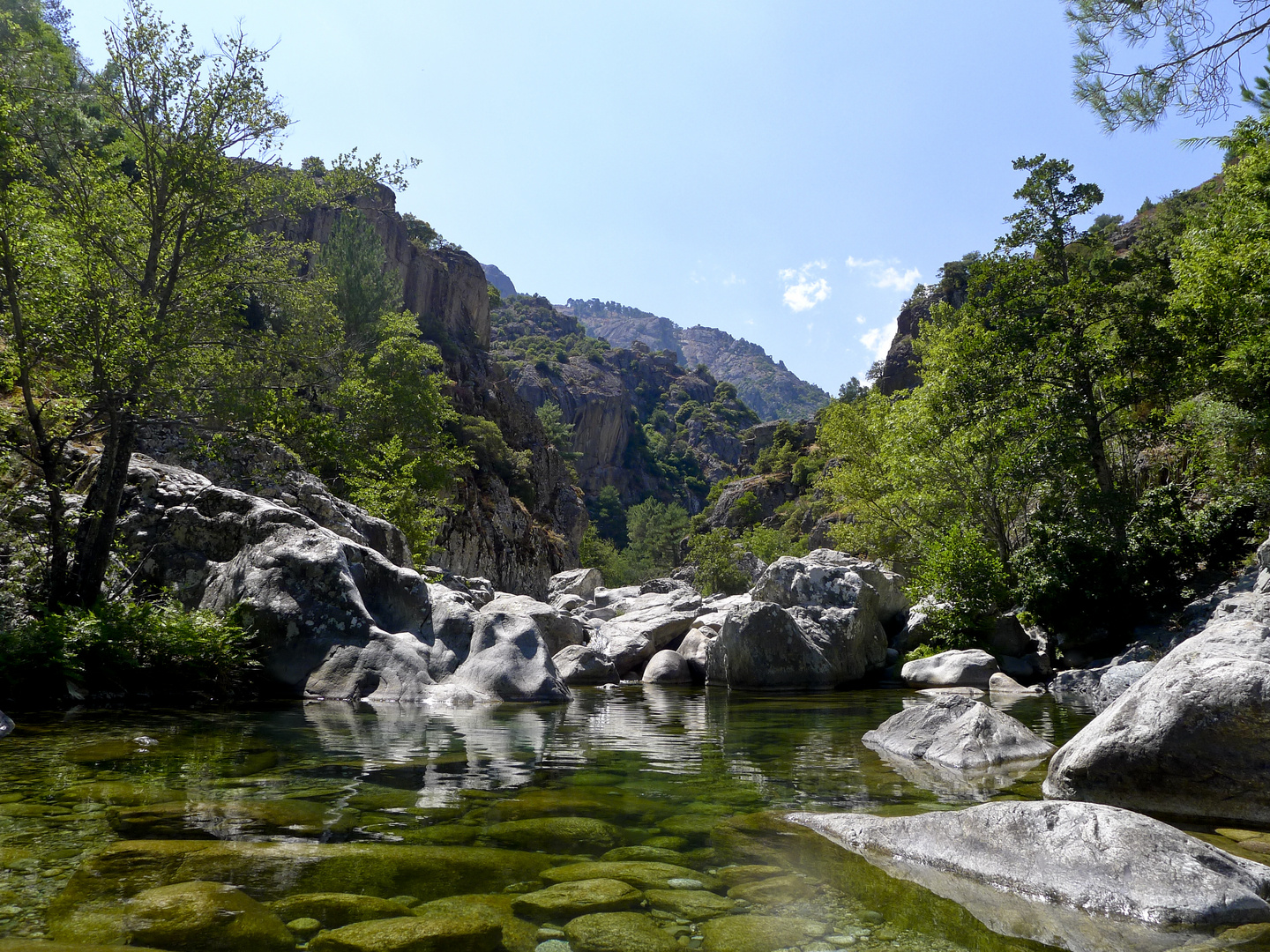 Gumpenbaden auf Korsika