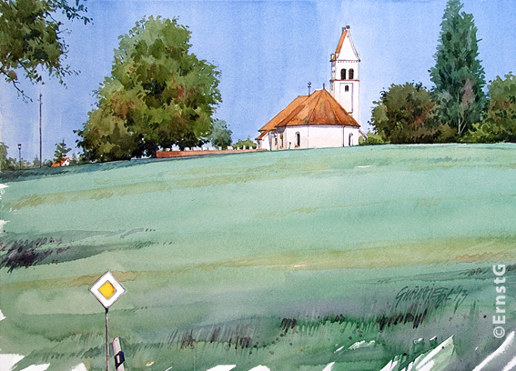 Gumpersdorf (Aquarell - OD)