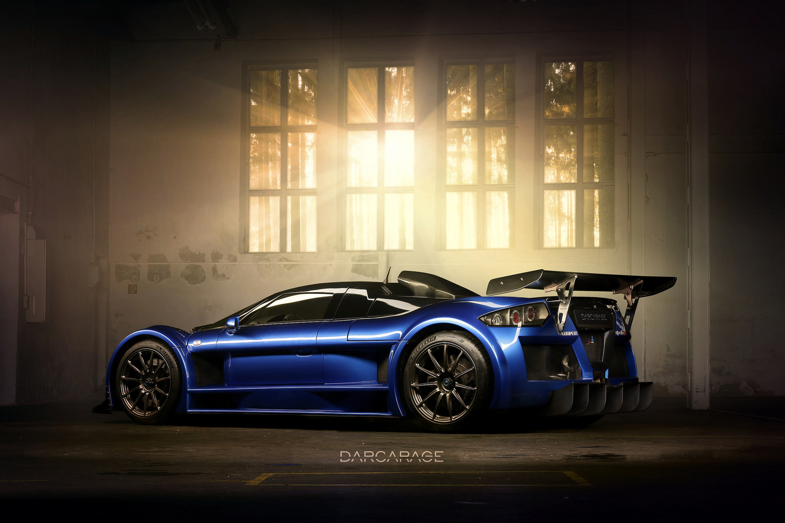 Gumpert Apollo S - Lightpainting