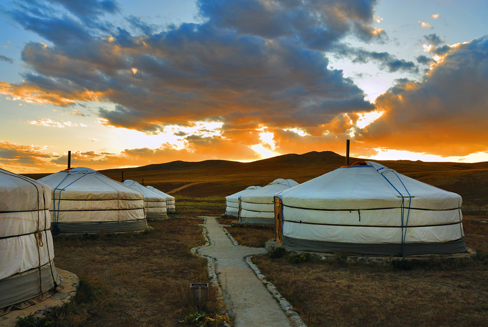 Gun-Galuut Ger camp near Ulaan Baatar