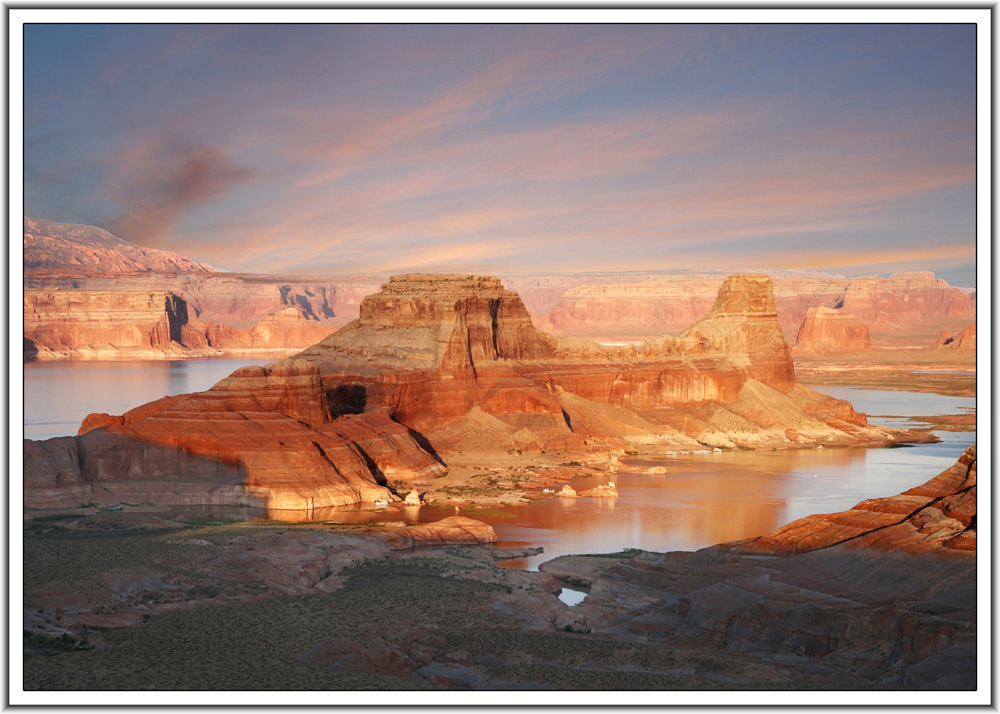 Gunsight butte, Lake Powell