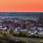 Guntersblum - Skyline von Frankfurt am Main