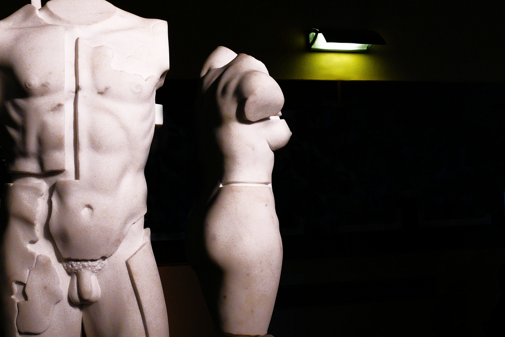 Gunther Stilling al museo archeologico di Agrigento