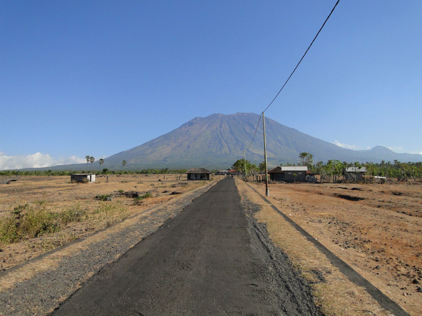 Gunug agung vulcano