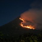 Gunung Agung on Fire