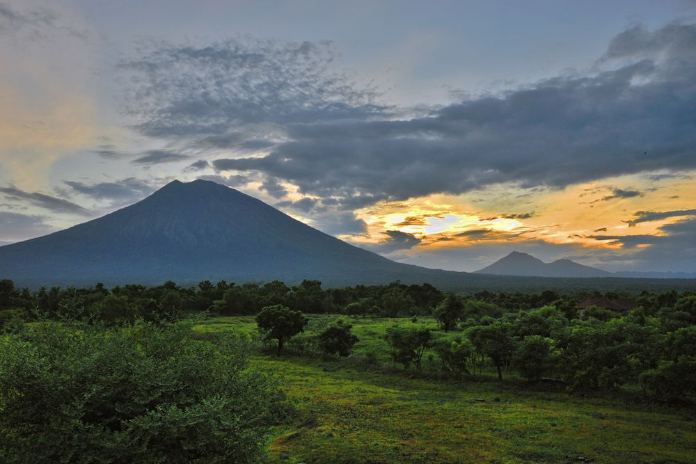 Gunung Agung volcano