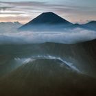 Gunung Batok and the Gunung Semeru