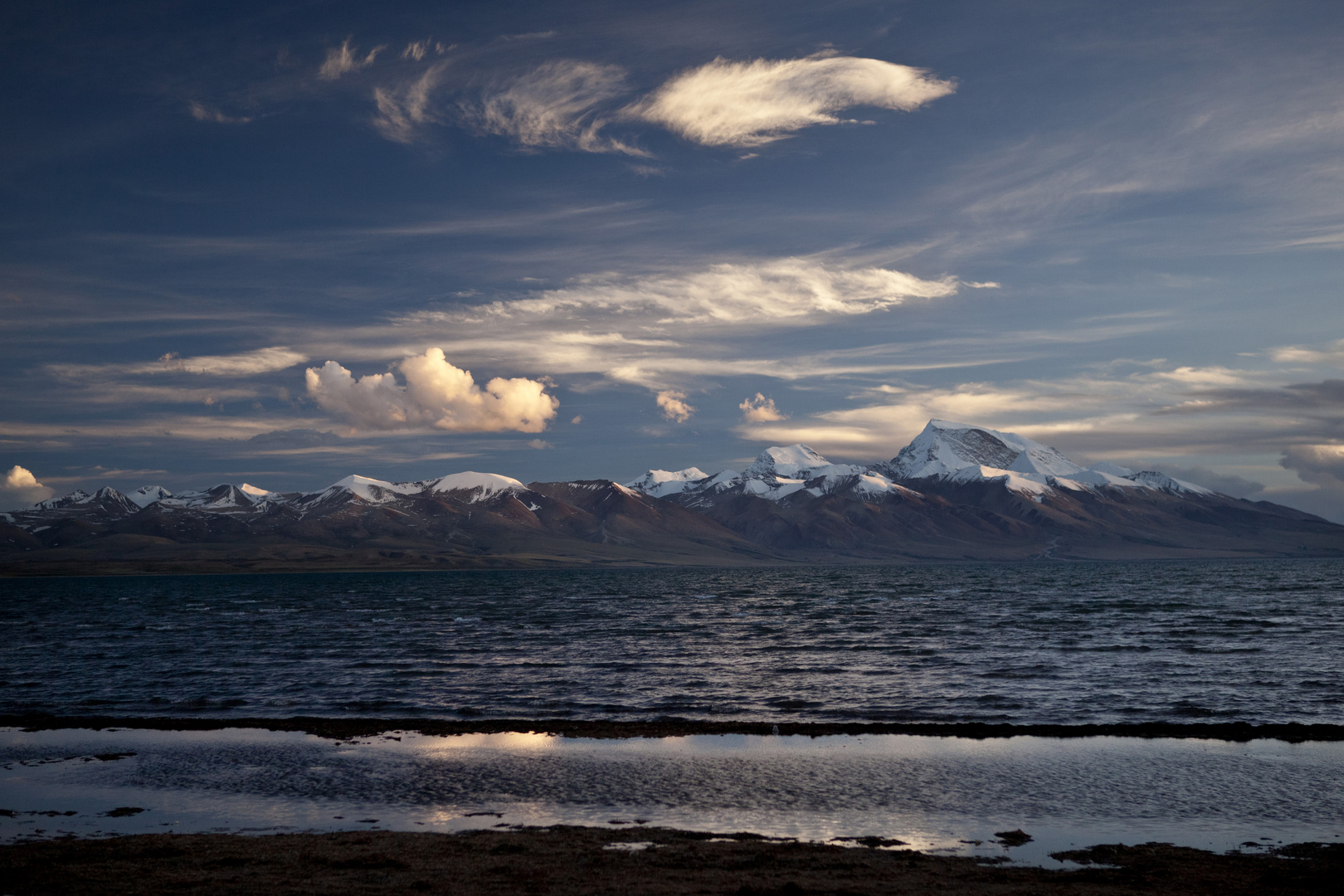 Gurla Mandhata und Manasarovar See