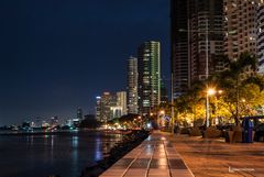 Gurney Drive in Georgetown, Penang, Malaysia