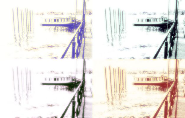 " GUSTAV "   am Steg  .   .   .