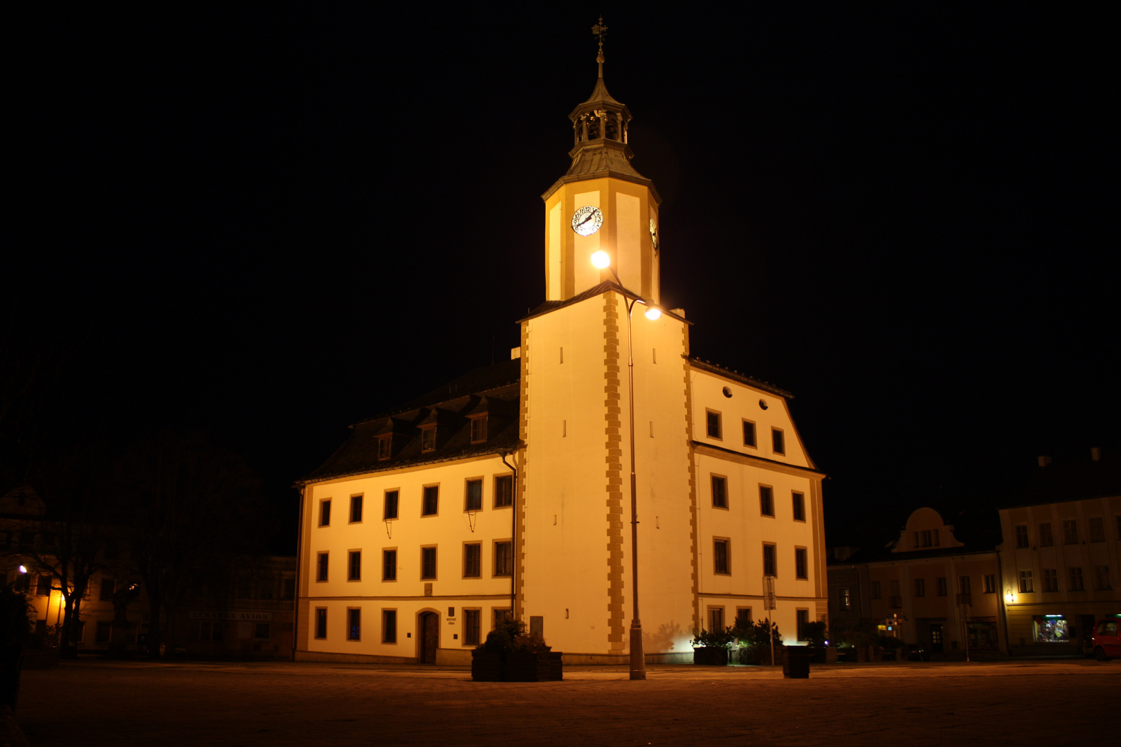 Gut beleuchtet