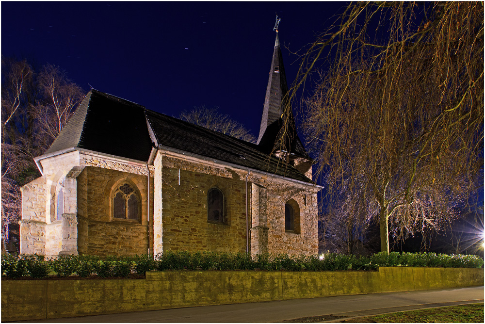 gut beleuchtet