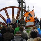 Gut besuchte Andacht auf der Halde Oberscholven