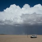 Gut, dass die Station steht - Namib-Wüste