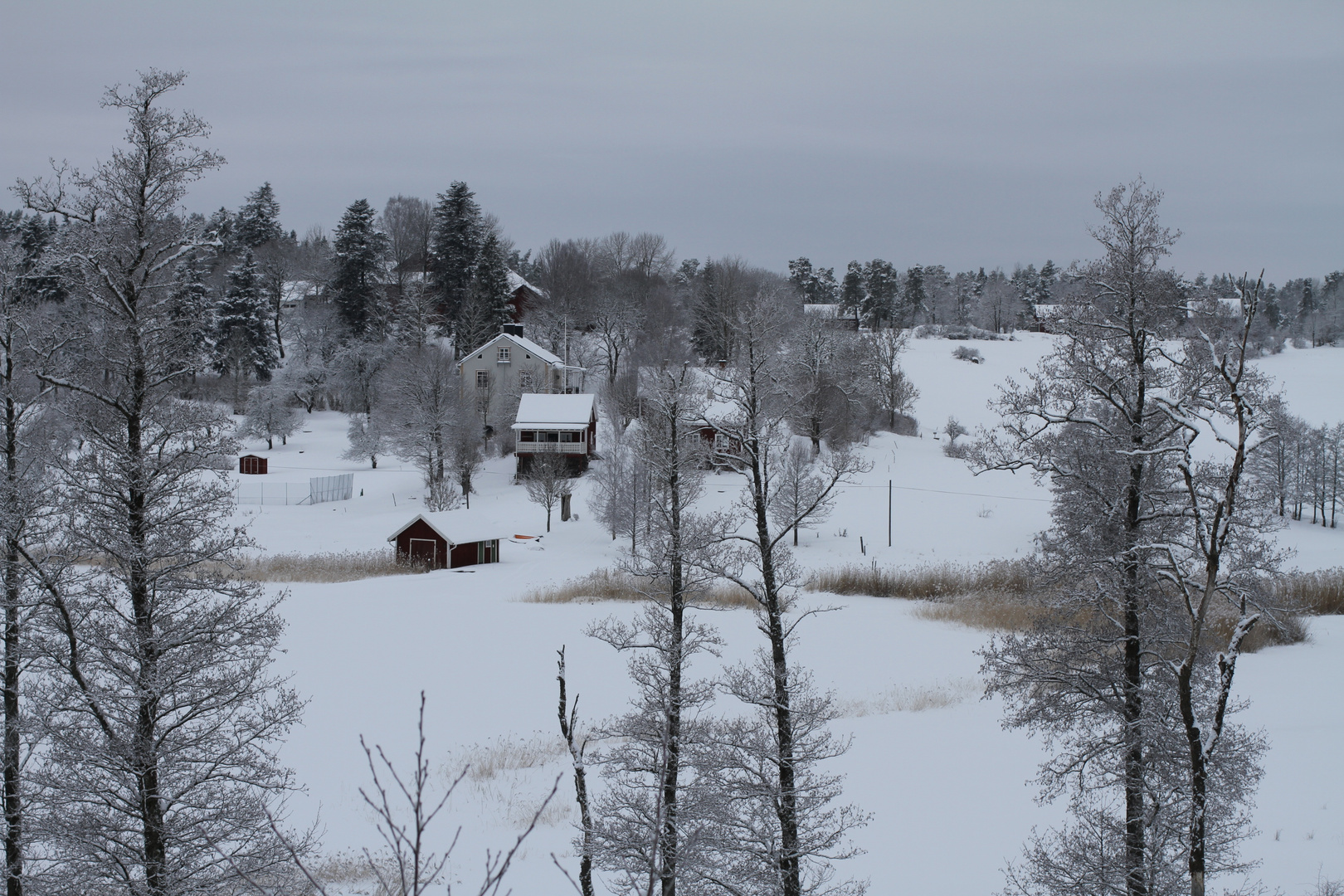 Gut Vittvik im Winterschlaf