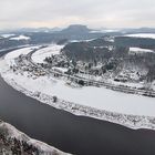 Gute Dienste leistet hier das Tokina beim großen Elbebogen unter der Bastei