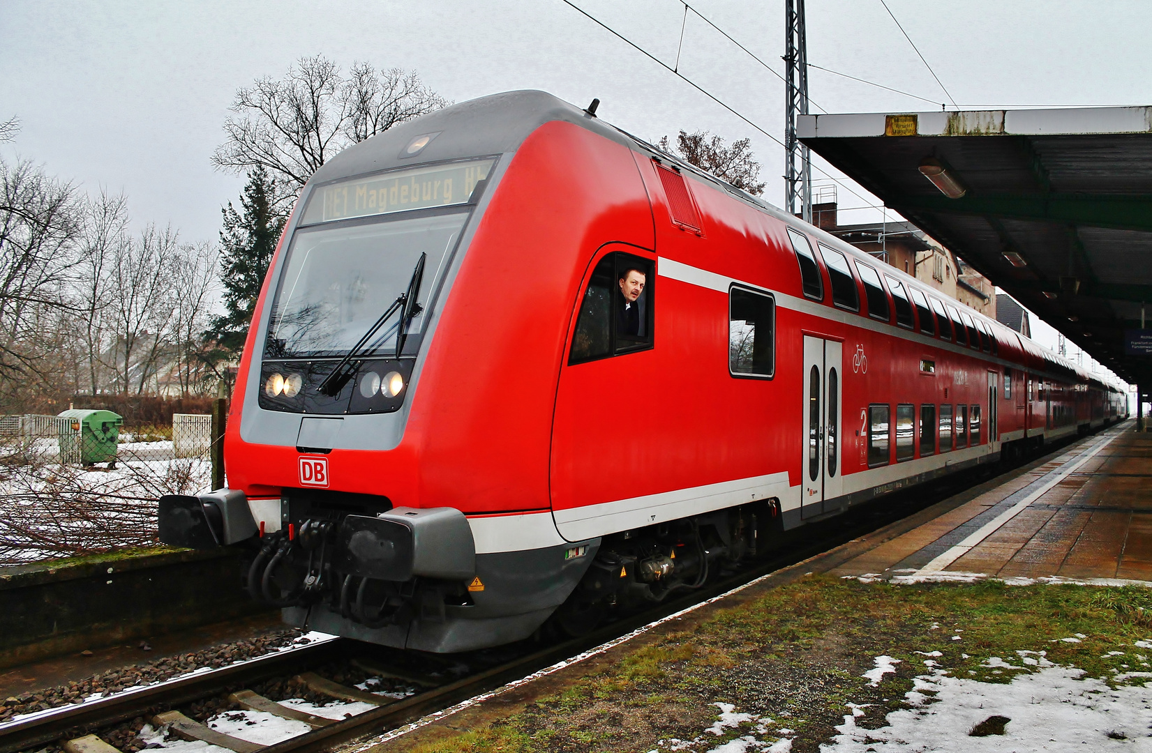 "Gute Fahrt und schöne Feiertage"...