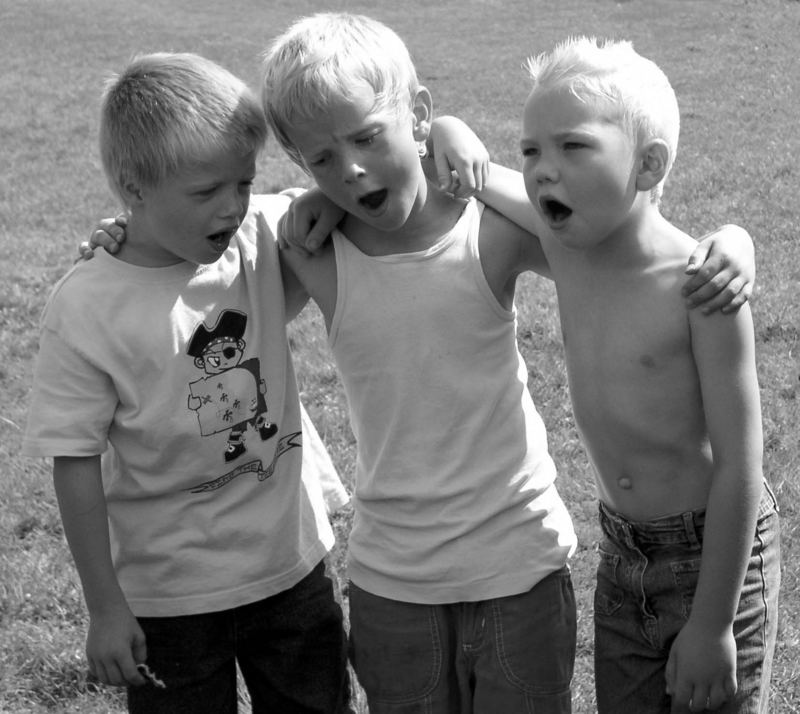 gute Freunde kann niemand trennen... ;) Foto & Bild kinder, kinder ab