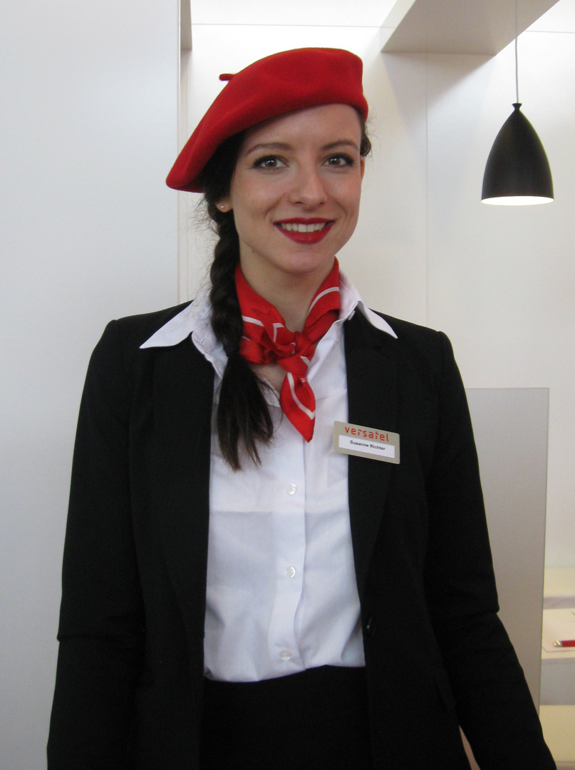 Gute Laune CeBIT Girl