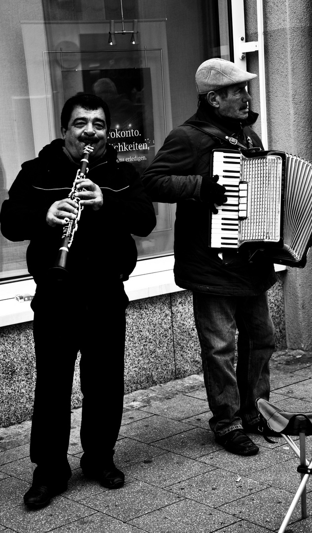 Gute Musik auf der Strasse