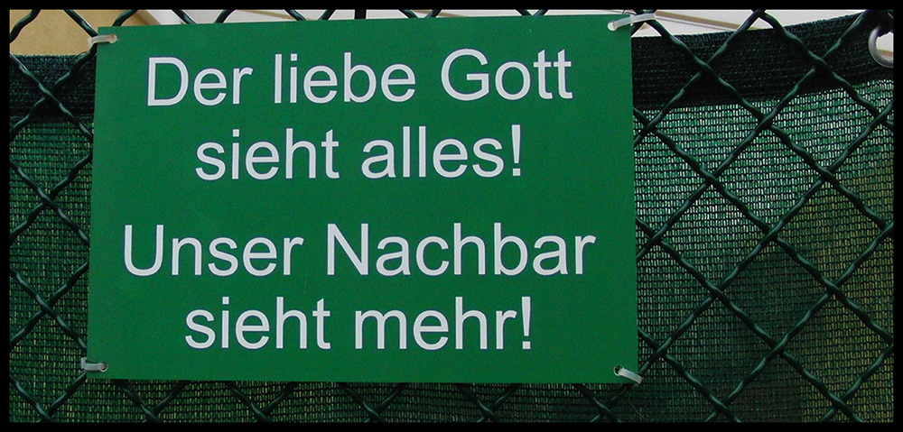 Gute Nachbarschaft