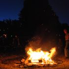 Gute Nacht, Freunde - nach einem wunderbaren Liederabend am Lagerfeuer