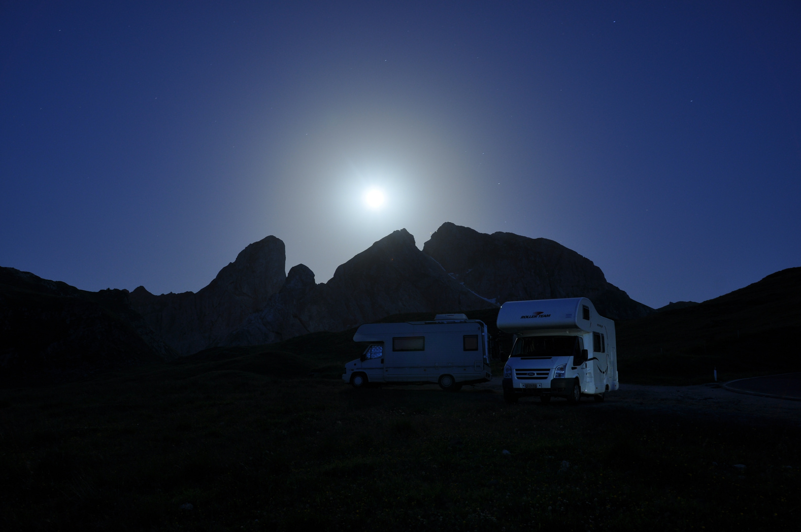 Gute Nacht ( Giau Pass ,Südtirol, Italy)