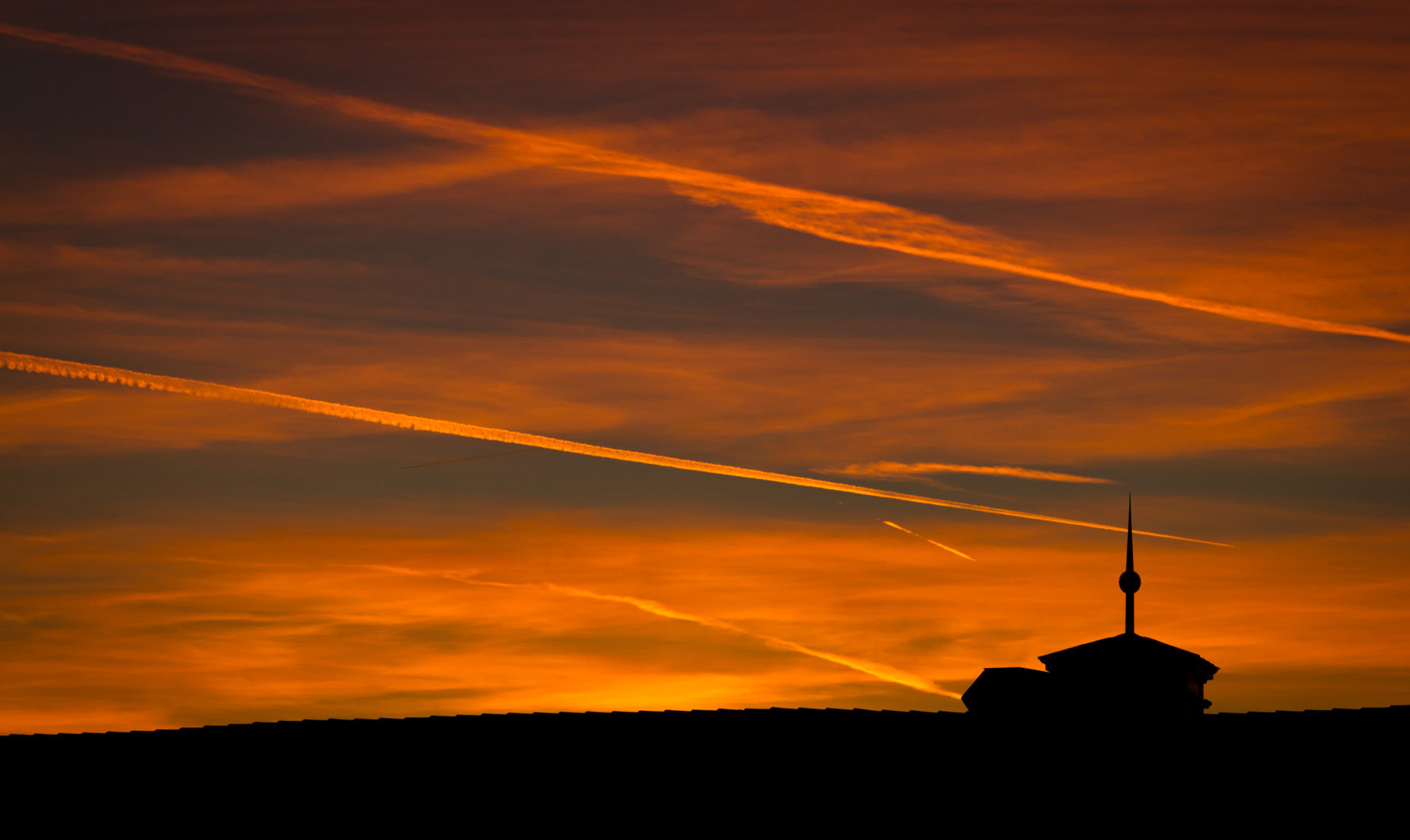 Gute Nacht kleiner Turm