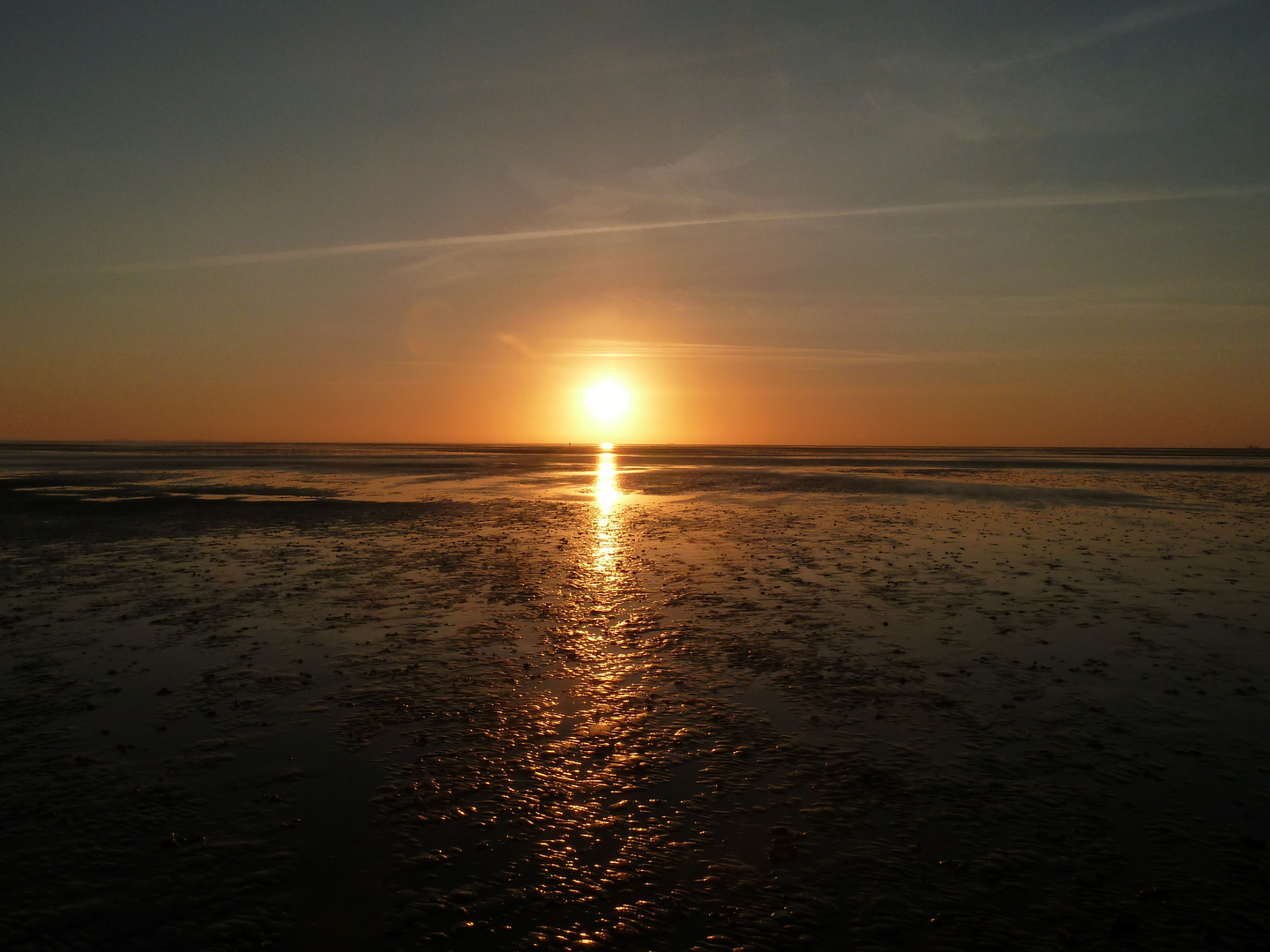 Gute Nacht schönes Wattenmeer