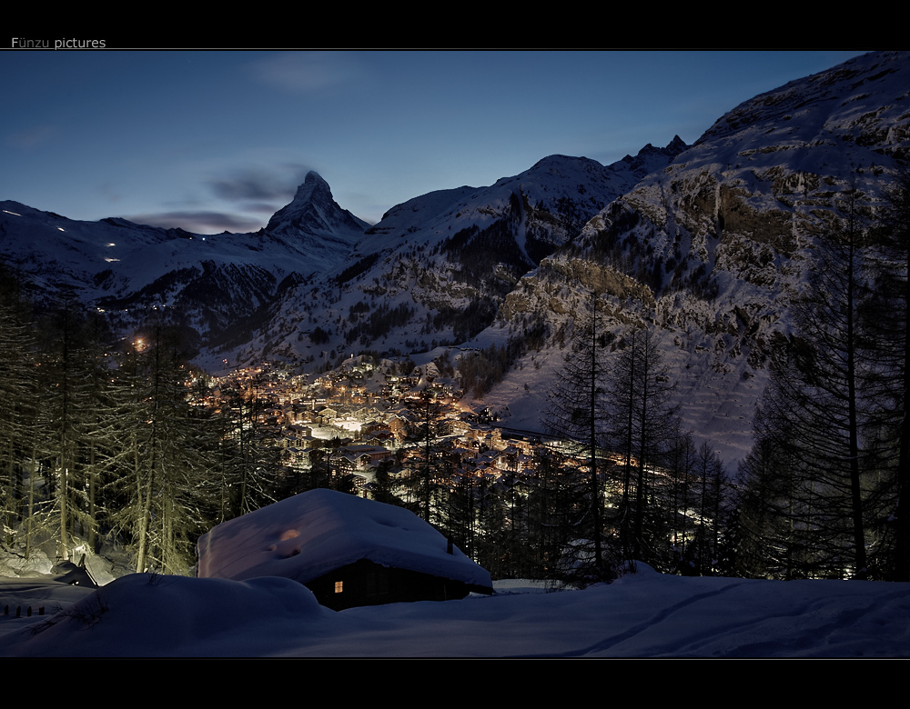 Gute Nacht Zermatt...