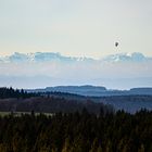 Gute  Sicht auf die Alpen