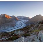 Guten Morgen Aletschgletscher