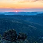 Guten Morgen am Felsenschlagturm, Thüringer Wald