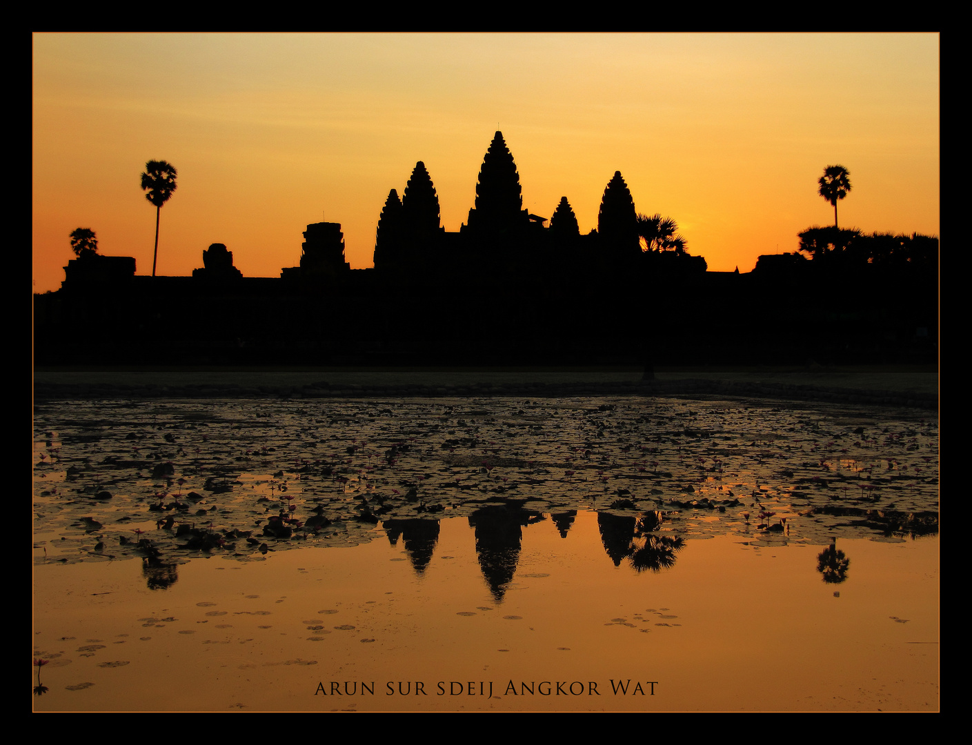 Guten Morgen Angkor Wat