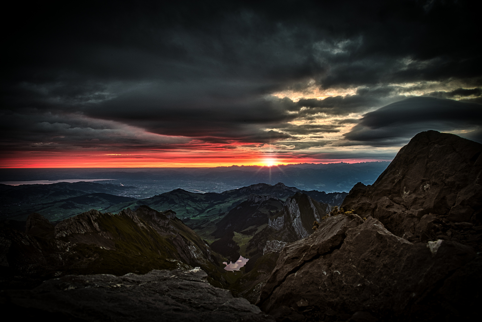 Guten Morgen... Blick vom Säntis