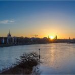 Guten Morgen Bremen - Sonnenaufgang -